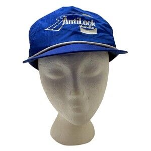 VTG Trucker Hat Anti Lock Bendix Blue SnapBack Ball Cap